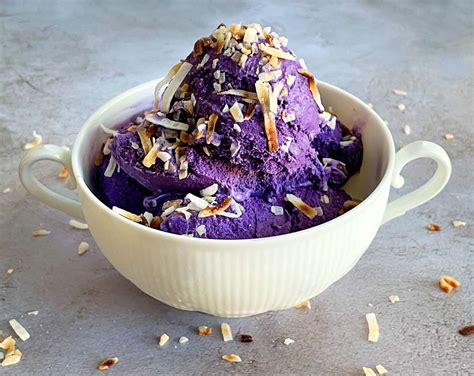 Ube Ice Cream Recipe - Purple Yam - EmilyFabulous