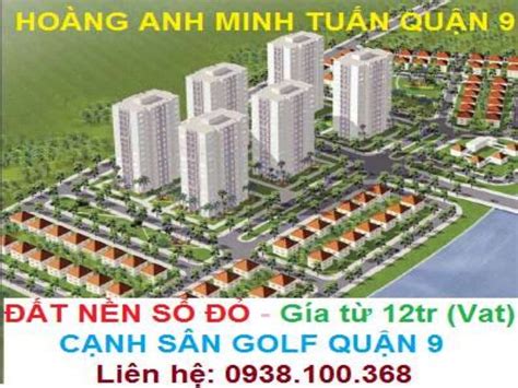 Bán đất HOÀNG ANH MINH TUẤN.Quận 9.Sổ Đỏ.Gía 11tr.LH 0938.100.368