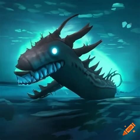 Roblox leviathan character on Craiyon