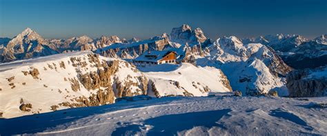 Mount Lagazuoi, in the heart of the Dolomites, UNESCO World Heritage