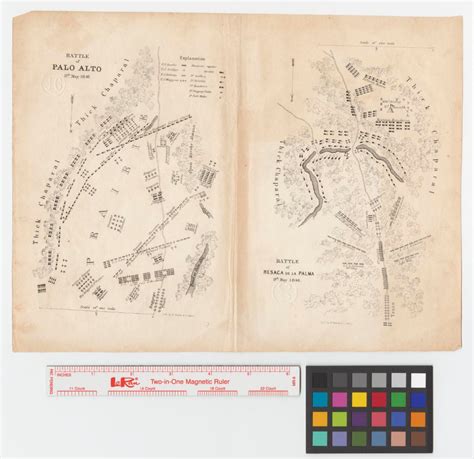 Map shows location and types of United States and Mexican troops at ...