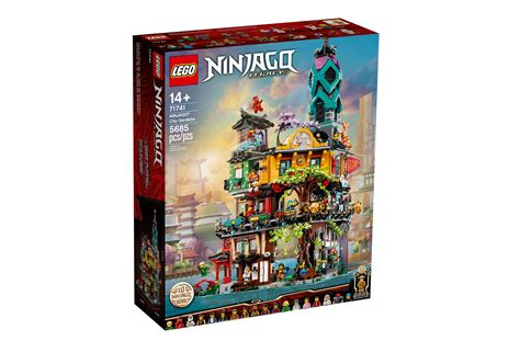 LEGO NINJAGO City Gardens Playset Featuring 19 Minifigures 10th ...