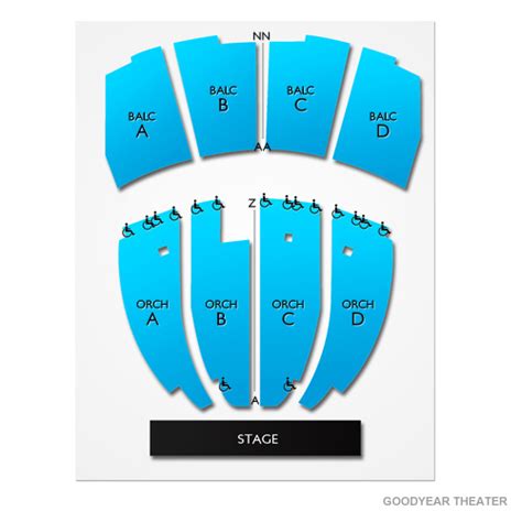 Goodyear Theater Seating Chart