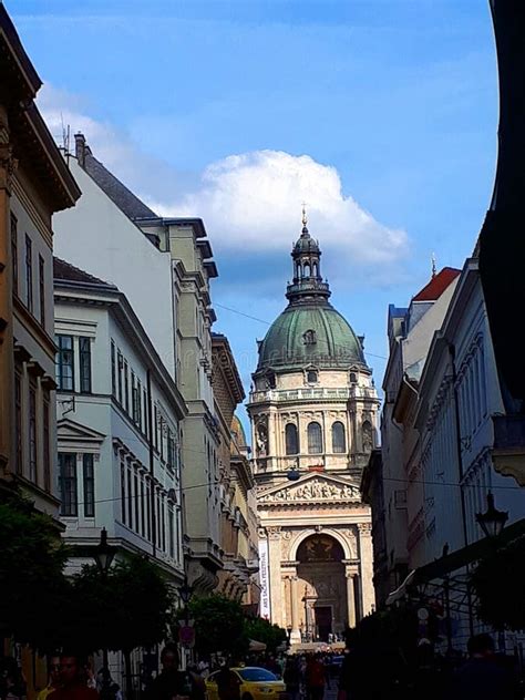 The Facade of St Stephan`s Basilica in Budapest Hungary Editorial Photography - Image of ...