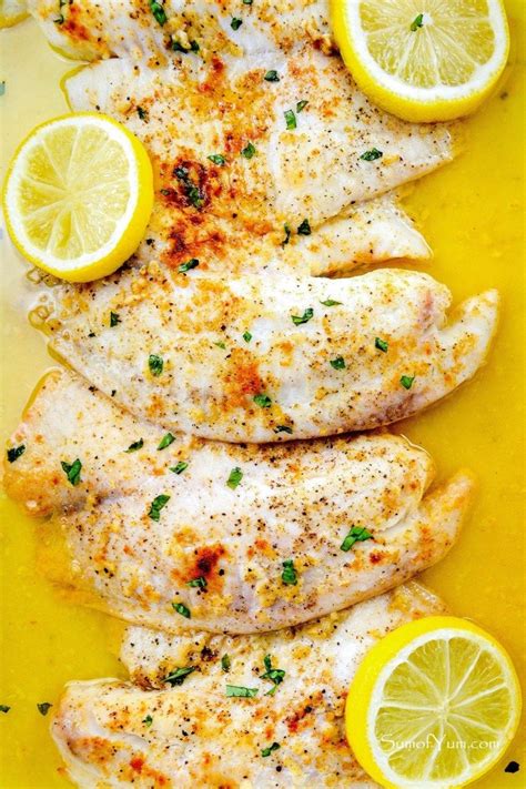 Baked Tilapia with Garlic Lemon Butter | Fish dinner recipes, Tilapia recipes easy, Easy fish ...