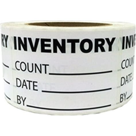 INVENTORY Count - Date - By Labels | 3.5" x 2.5" Inches | 500 Pack - Walmart.com - Walmart.com