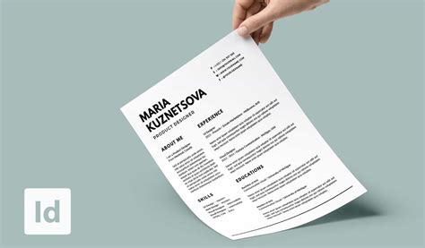 The 100 InDesign Resume Templates You Need in 2023 | Redokun Blog