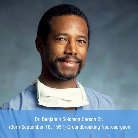 Dr. Ben Carson (1951- ), Groundbreaking Neurosurgeon – SIMPCO Solution