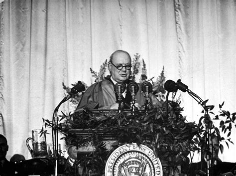 Iron Curtain Speech: Photos from Churchill's Sinews of Peace Talk | TIME