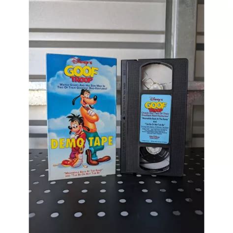 DISNEY GOOF TROOP VHS Demo Tape 1992 $18.00 - PicClick