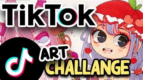 Art Challange Compilation- Tiktok - YouTube