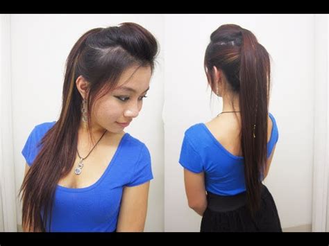 Rocker Chick Hair Updo