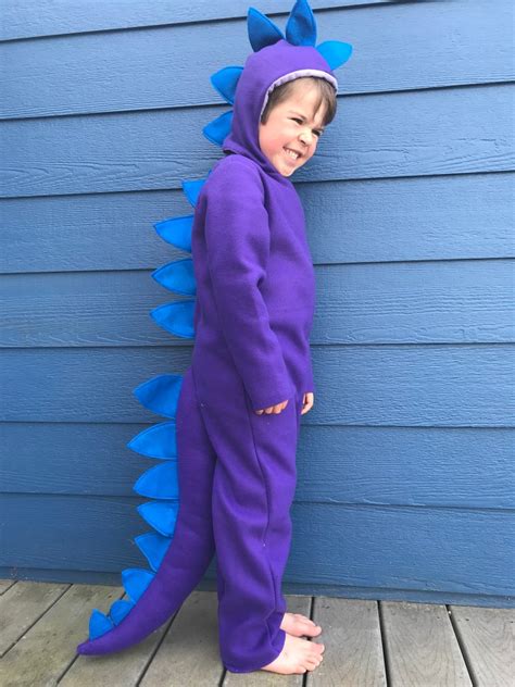 Dinosaur Halloween Costume Purple and Blue Dino Kids Costume | Etsy