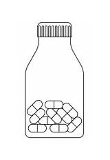 Pill Bottle coloring Page  Free Printable Coloring Pages sketch template