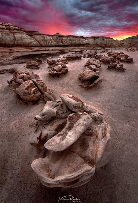 Bisti Badlands Sunset | Klaus Priebe Photography