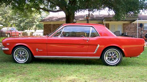 Ragoon Red 1965 Ford Mustang Hardtop