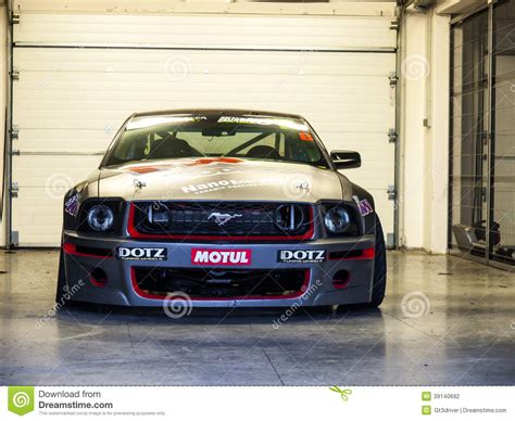 Ford Mustang Drift Car Editorial Photography - Image: 39140692