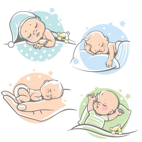 Sleeping Baby Illustrations, Royalty-Free Vector Graphics & Clip Art - iStock