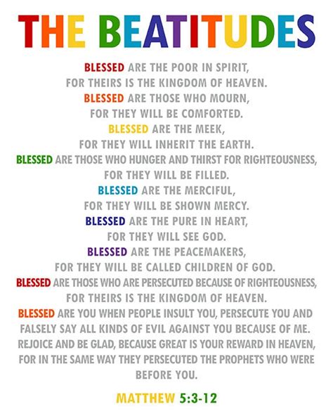 Beatitudes For Kids | Kids Matttroy