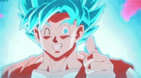 Dbz Goku GIF - Dbz Goku Thumbs Up - Discover & Share GIFs | Dragon ball super manga, Dragon ball ...