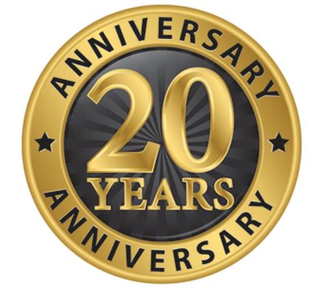 20 Year Work Anniversary Celebration Ideas