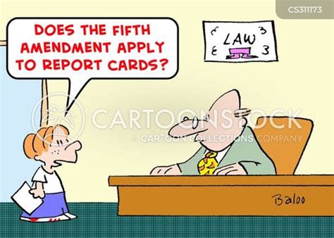 Fifth Amendment Cartoons and Comics - funny pictures from CartoonStock