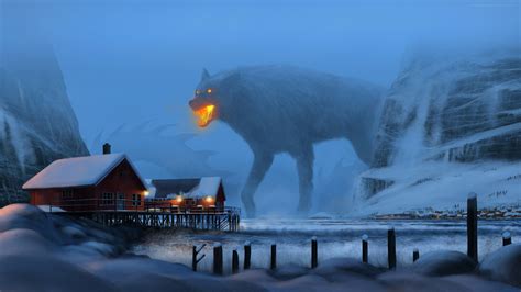 Fenris Wolf by J-Humphries on DeviantArt