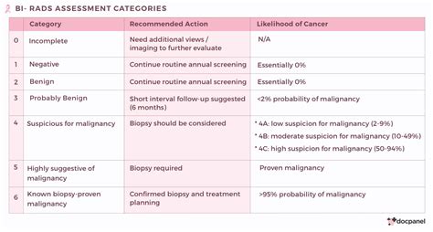 Bi Rads Scoring System