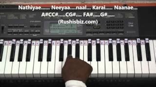 Pudhu Vellai Mazhai - Piano Tutorials - Roja ( Tamil ) | 1200 SONGS/PDF BOOK @399/- 7013658813 ...