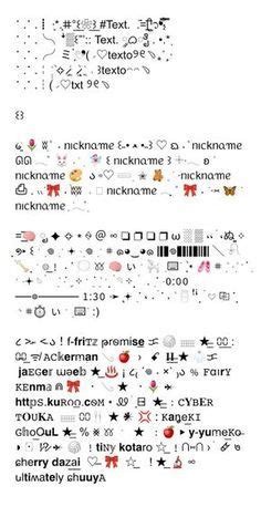 Symbols/nicks+..°˖ 💤 in 2023 | Cool text symbols, Cool symbols, Instagram symbols