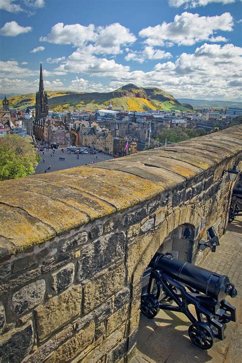 Edinburgh Skyline from Edinburgh Castle, Scotland Photograph by Ina Kratzsch - Fine Art America