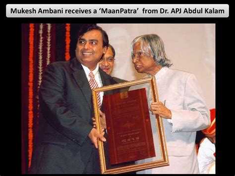 Awards & Accolades Recieved by Mukesh Ambani