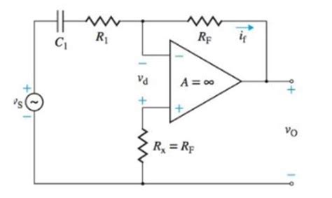 (Solved) - Design a differentiator circuit as shown in figure 3 to give fL= 5... (1 Answer ...