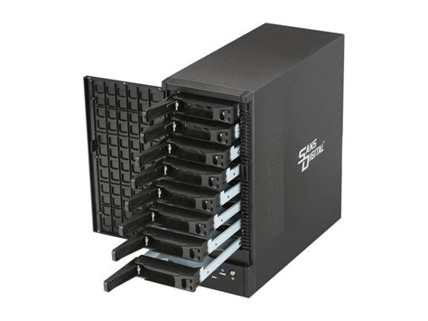 Sans Digital 8-Bay SATA to USB 3.0 JBOD Tower Storage Enclosure TR8U+B (Black) - Newegg.com