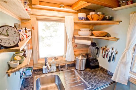 Tiny House Kitchen Sink contemporary-kitchen