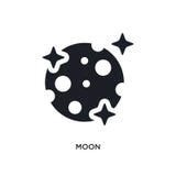 Moon Vector Icon Isolated On Transparent Background, Moon Logo Design ...