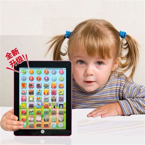 instock! Chinese English Ipad Learning baby Touch for Kids toy toys ...