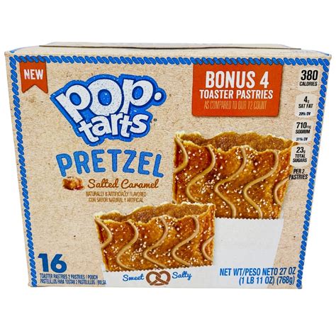 Pop-Tarts Pretzel Salted Caramel 16 Pastries - 768g | Candy Funhouse ...