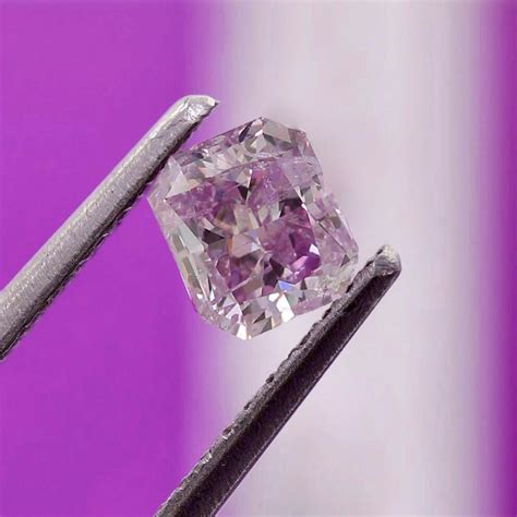 No black! An exquisite Purple Diamond that has a captivating color.This stone has Very Good ...