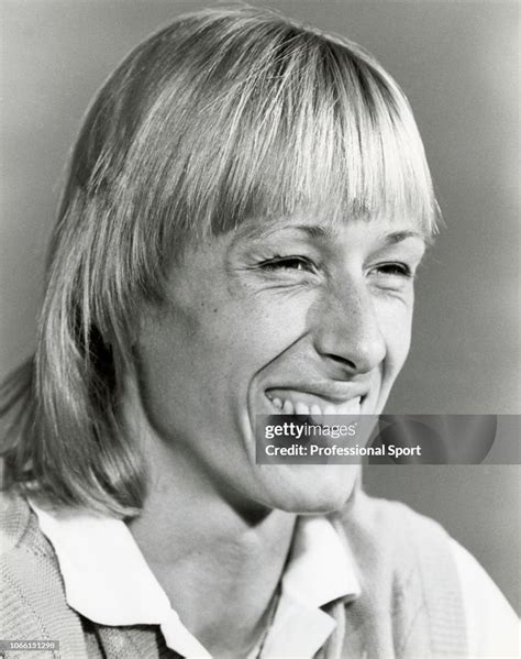 American tennis player Martina Navratilova, circa 1984. News Photo ...