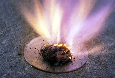 Spontaneous Combustion - Stock Image - C027/9601 - Science Photo Library