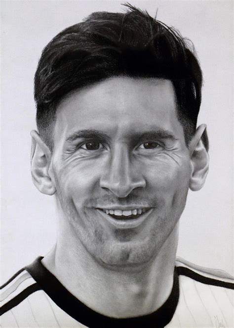 Pencil Drawings Of Lionel Messi - pencildrawing2019