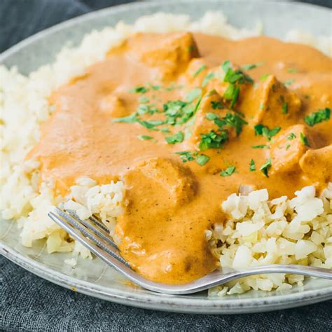 Slow Cooker Chicken Tikka Masala - Savory Tooth