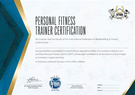 Personal Fitness Trainer Certification – ifbb-academy