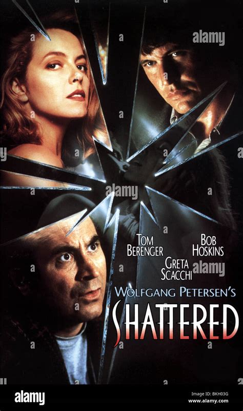 SHATTERED -1991 POSTER Stock Photo - Alamy