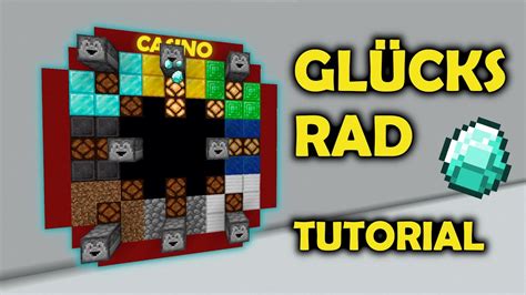 EINFACHES CASINO GLÜCKSRAD in Minecraft bauen! [Tutorial] - YouTube