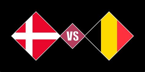 Denmark vs Belgium flag concept. Vector illustration. 14888453 Vector Art at Vecteezy