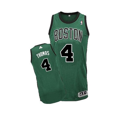 NBA Isaiah Thomas Authentique Hommes Vert Maillot - Adidas Magasin Boston Celtics #4 Rechange ...