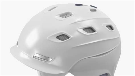 White Snowboard Helmet 3D Model $39 - .3ds .blend .c4d .fbx .max .ma .lxo .obj - Free3D