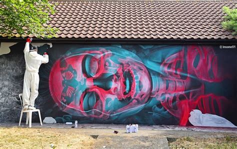 This Mural Expert And Graffiti Writer Creates 3D Art And His Work is ...